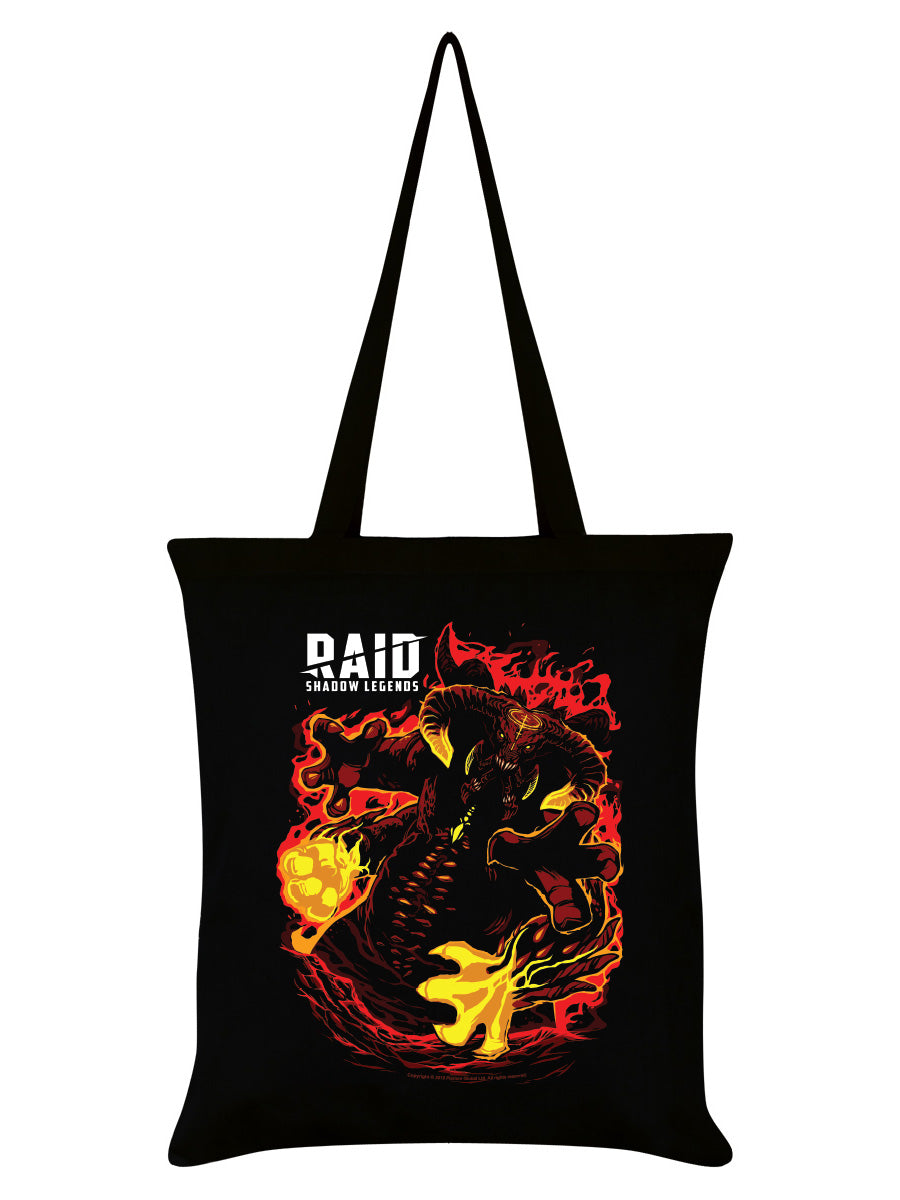 Demon Lord Silhouette Tote Bag