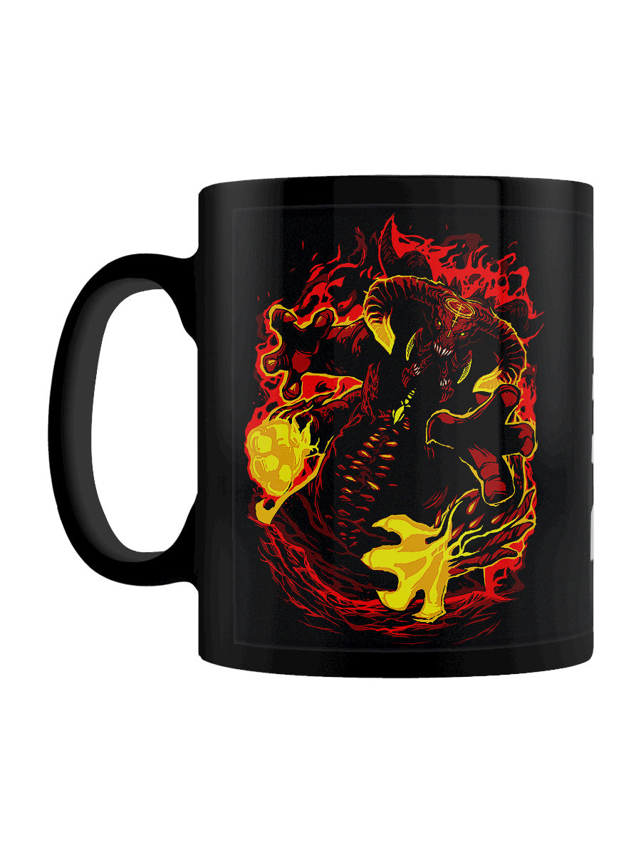 Demon Lord Silhouette Mug