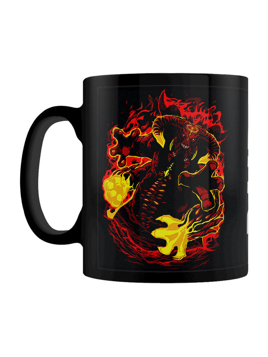 Demon Lord Silhouette Mug