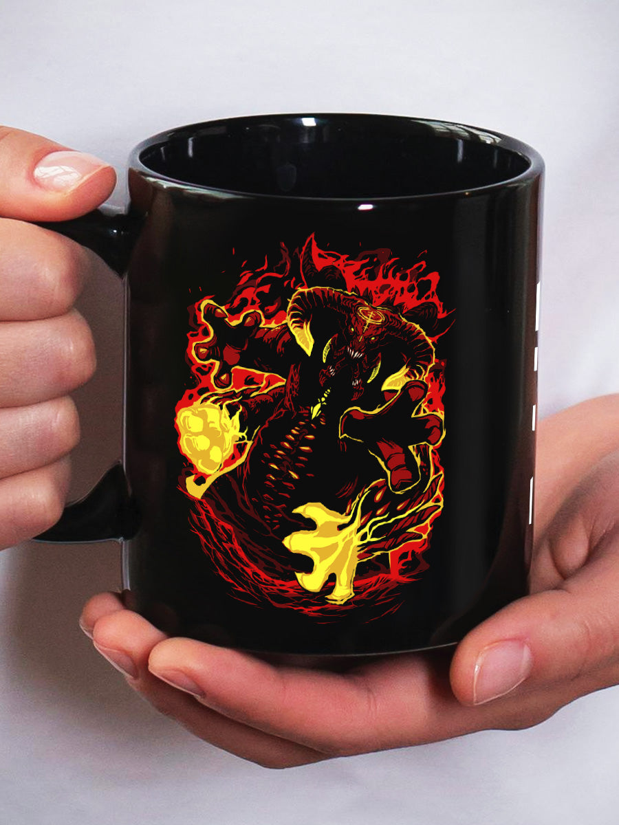 Demon Lord Silhouette Mug