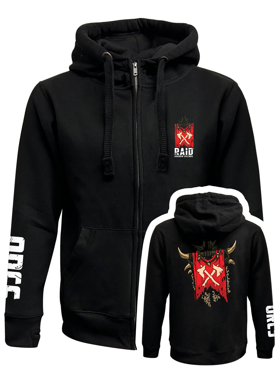 Orcs Zipped Premium Hoodie