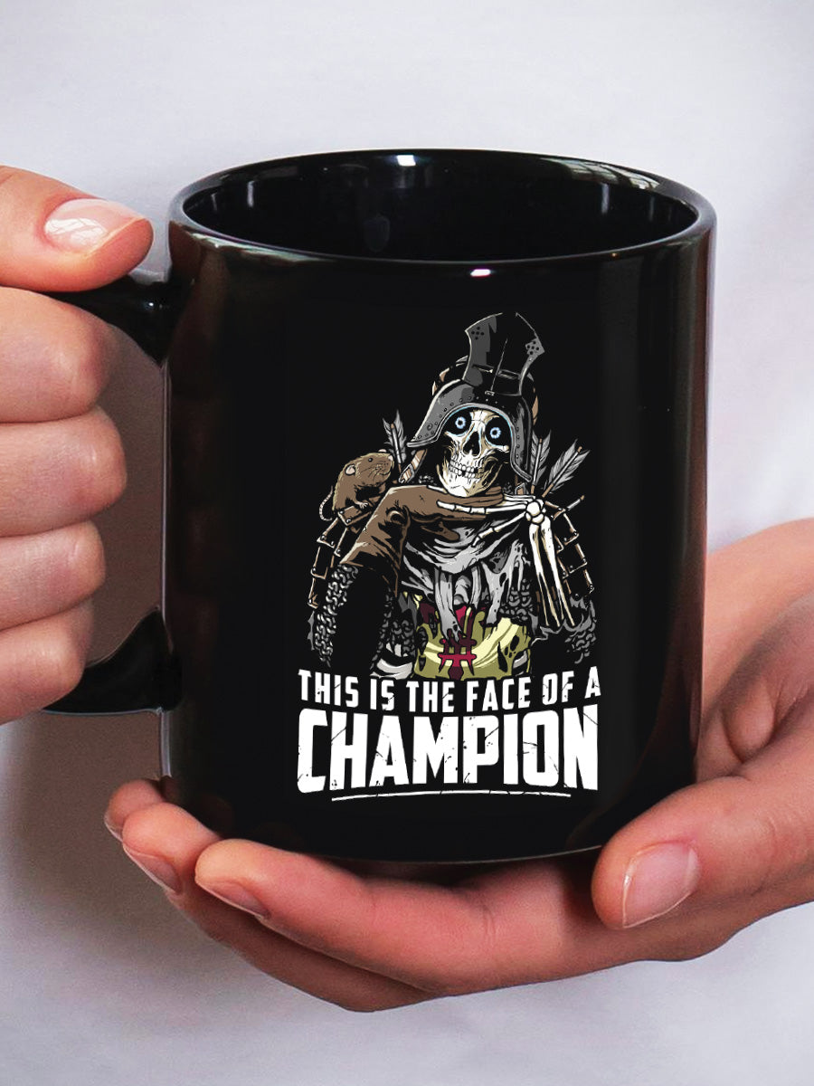 Deathknight Face of a Champion Mug